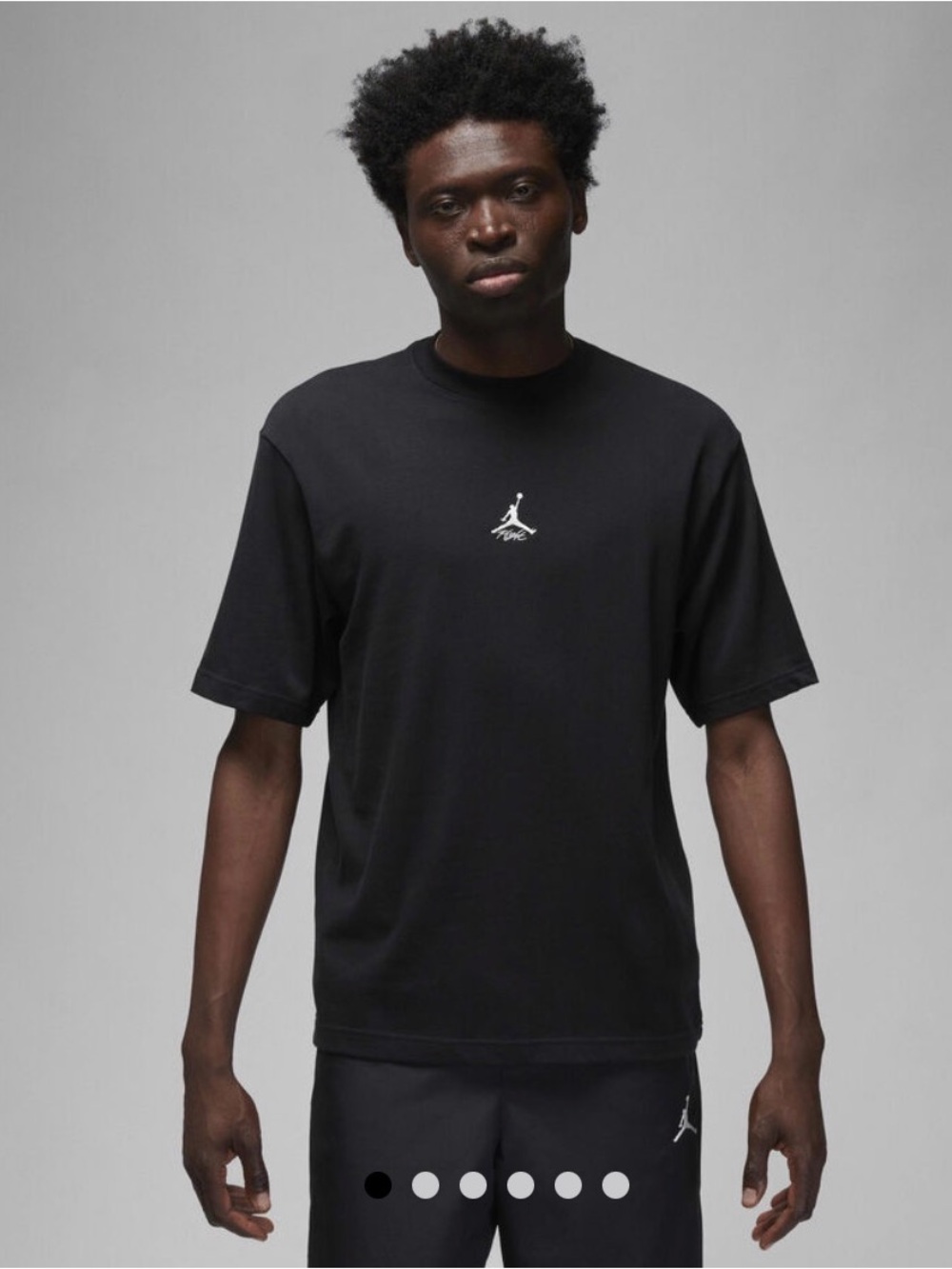 🏀 Nike Jordan Flight Heritage 85 Black Graphic Crew T-shirt - Picture 7 of 8